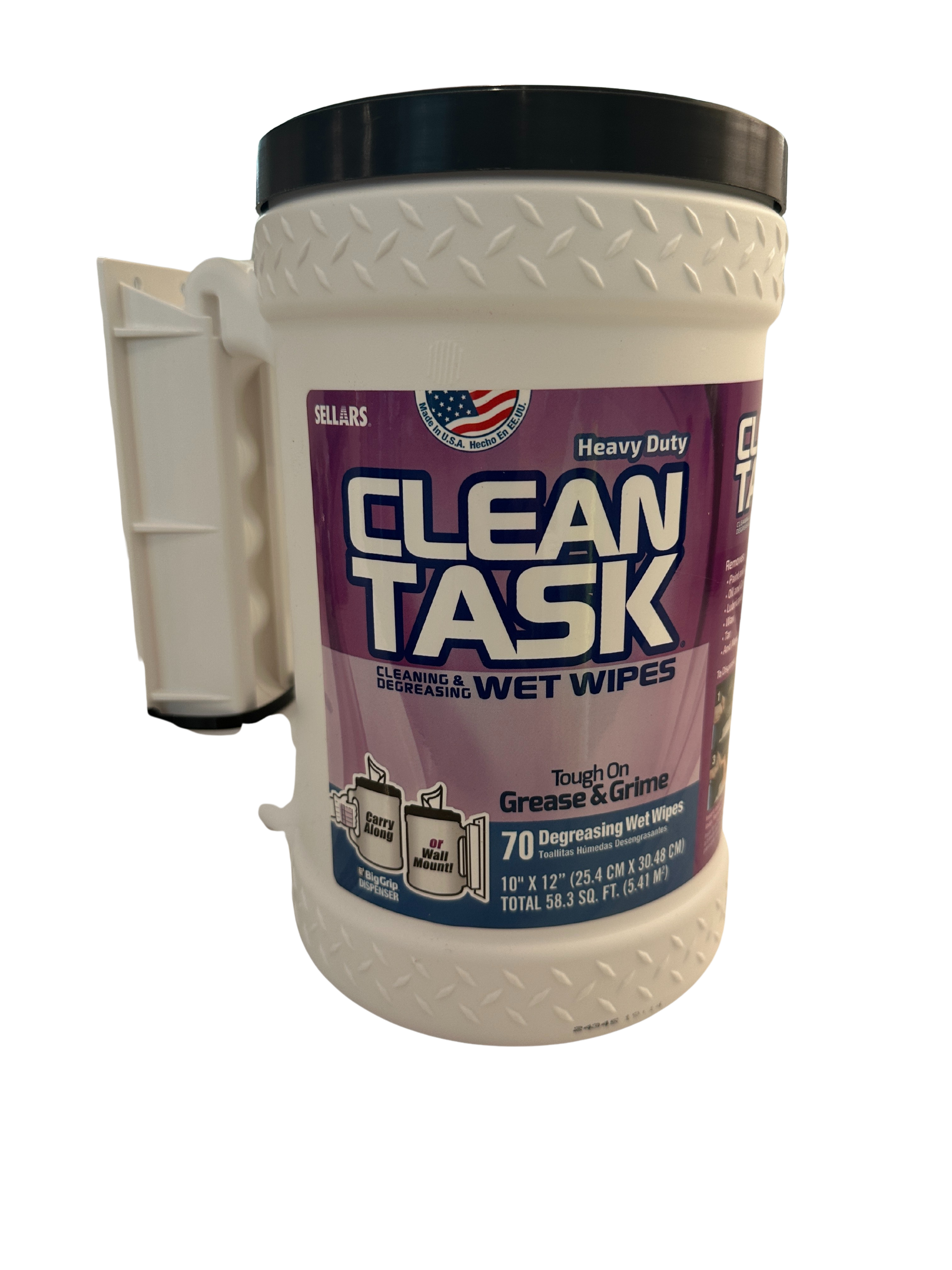 Clean Task Wet Wipes - 3 Pack
