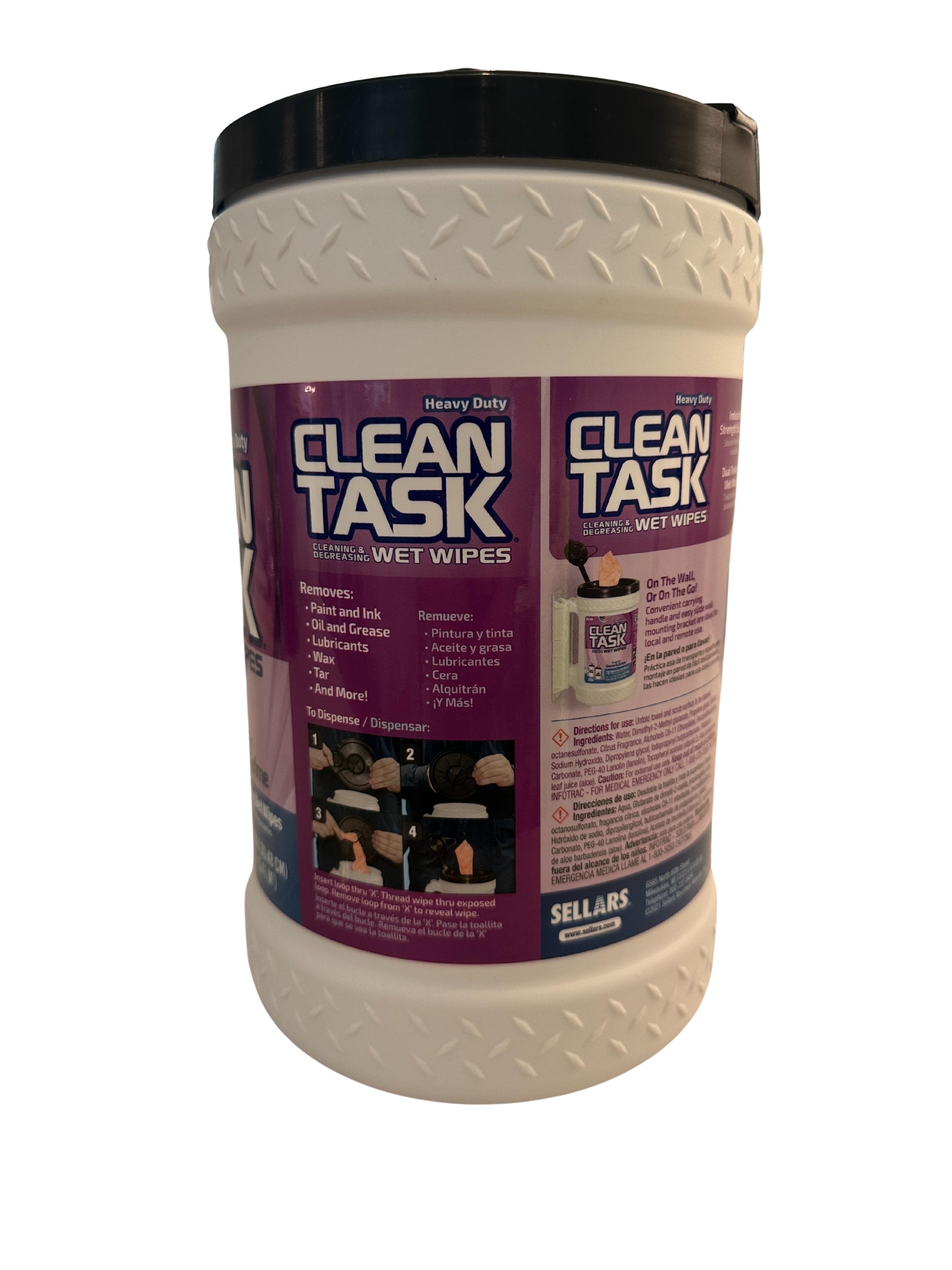 Clean Task Wet Wipes - 3 Pack
