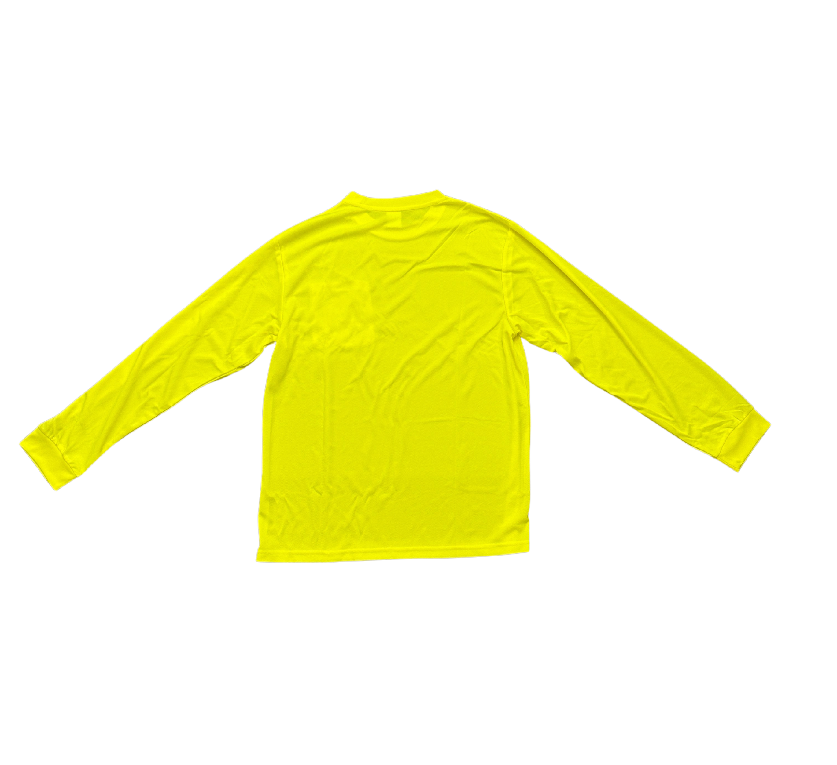 Hi-Vis Yellow Long Sleeve Pocket Tee