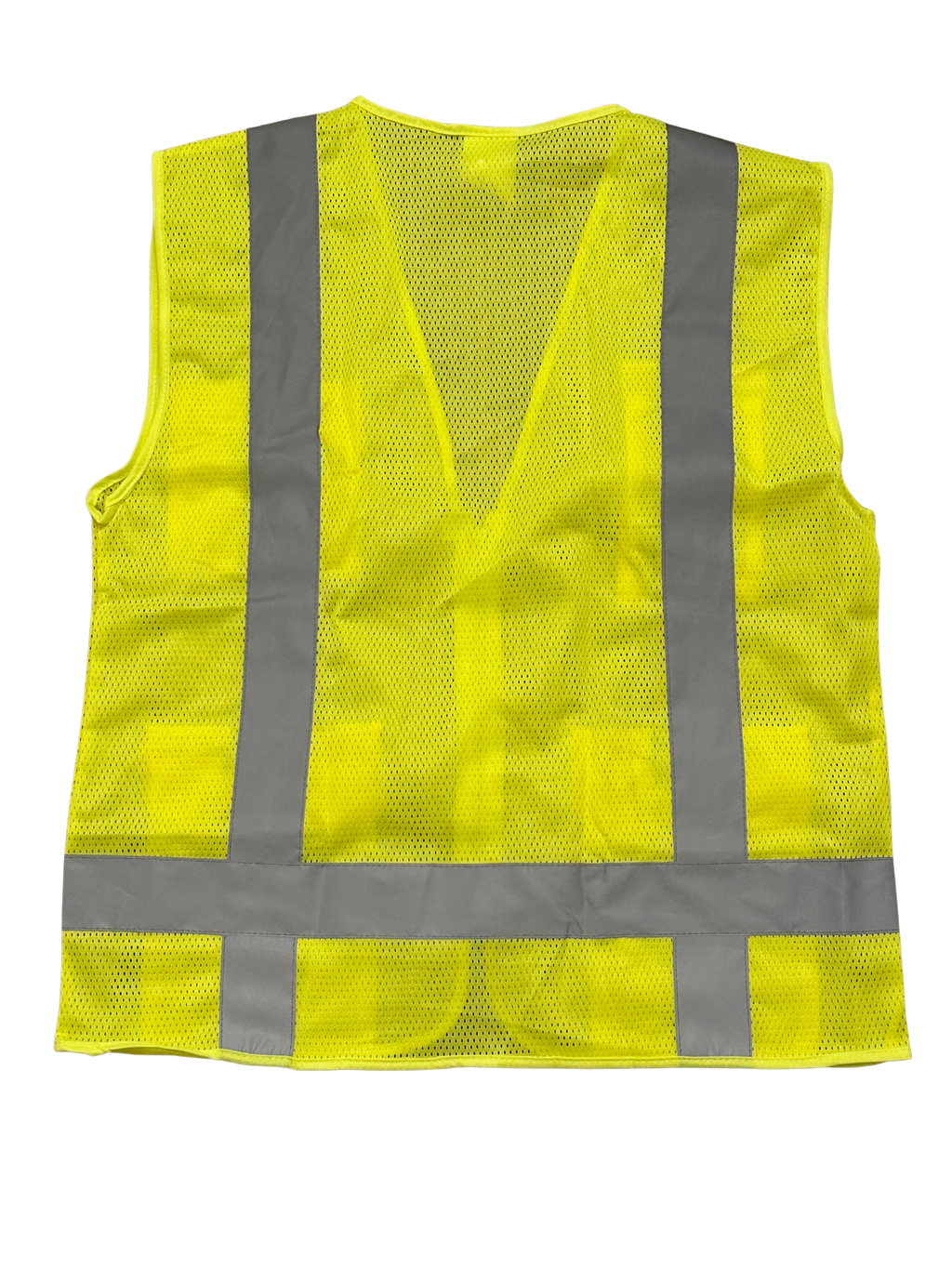 Class II Hi-Vis Yellow Reflective Vest (5 Pocket)