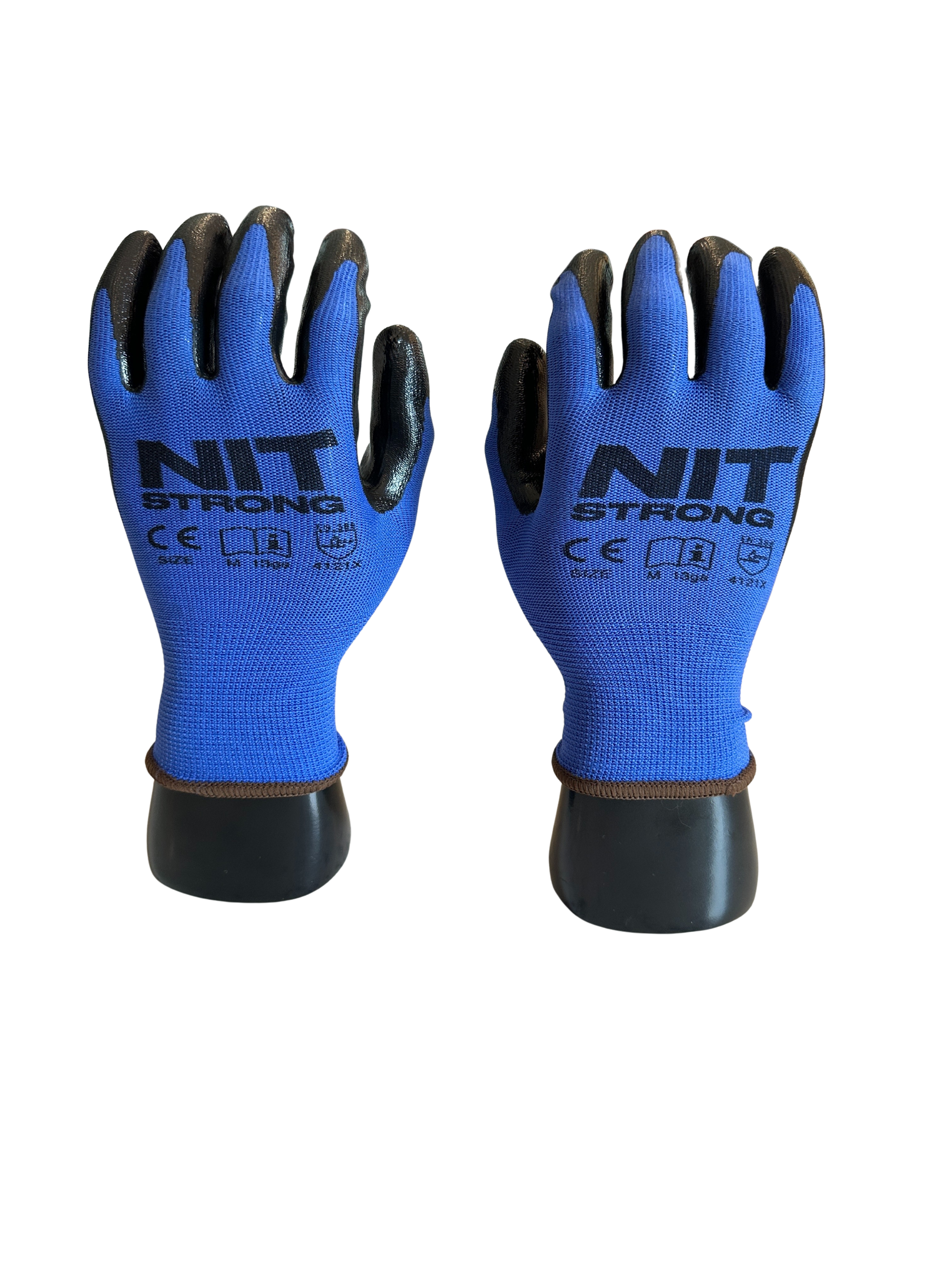 NIT Strong Lightweight Nitrile Full Coated Grip Work Glove (12 Pair/Pack)