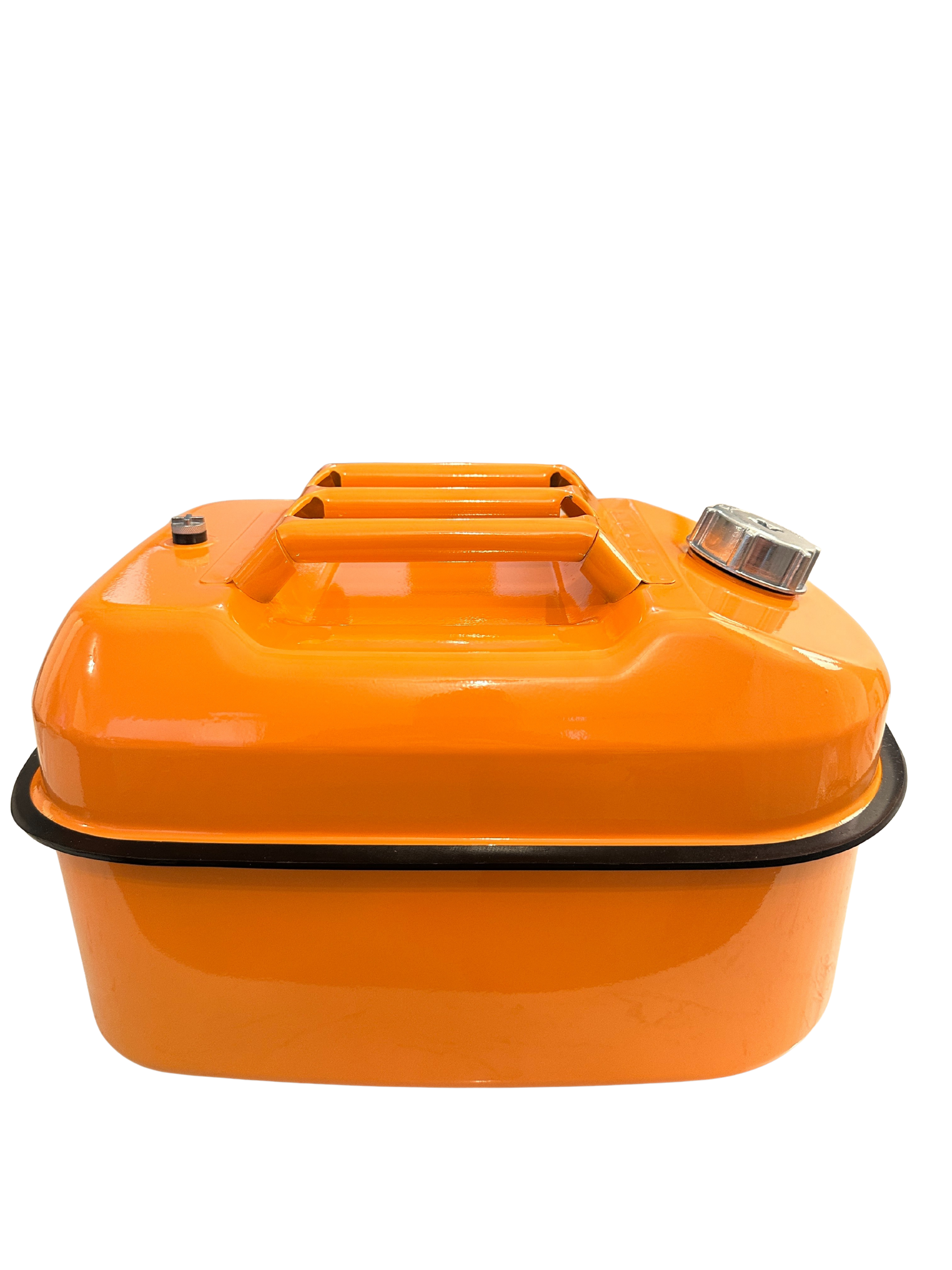 Orange 5-Gallon Metal Diesel Fuel Can