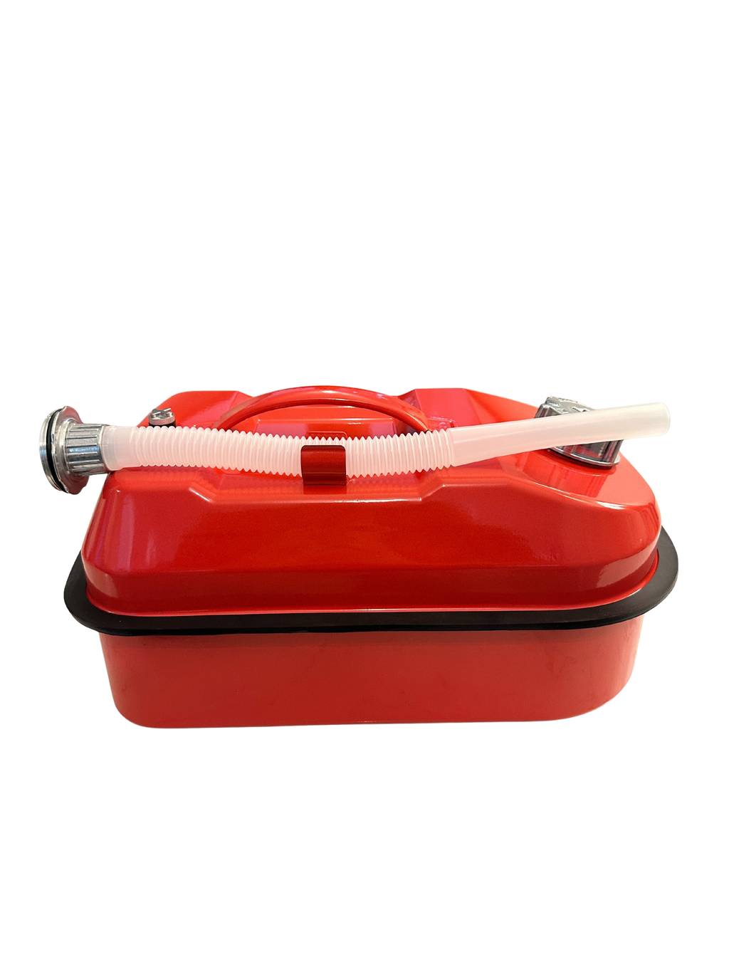 Red 2.5-Gallon Metal Gas Can
