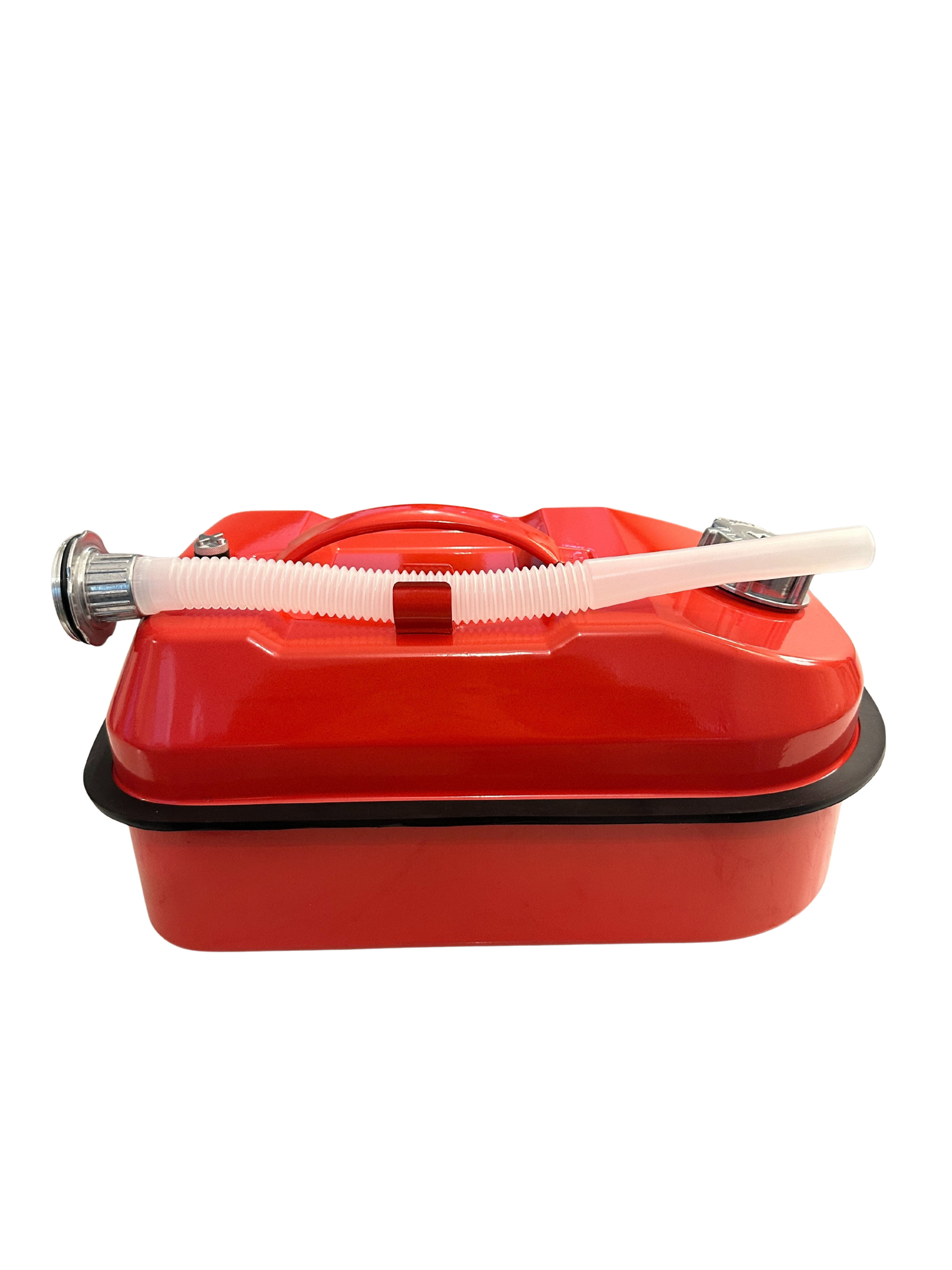 Red 2.5-Gallon Metal Gas Can
